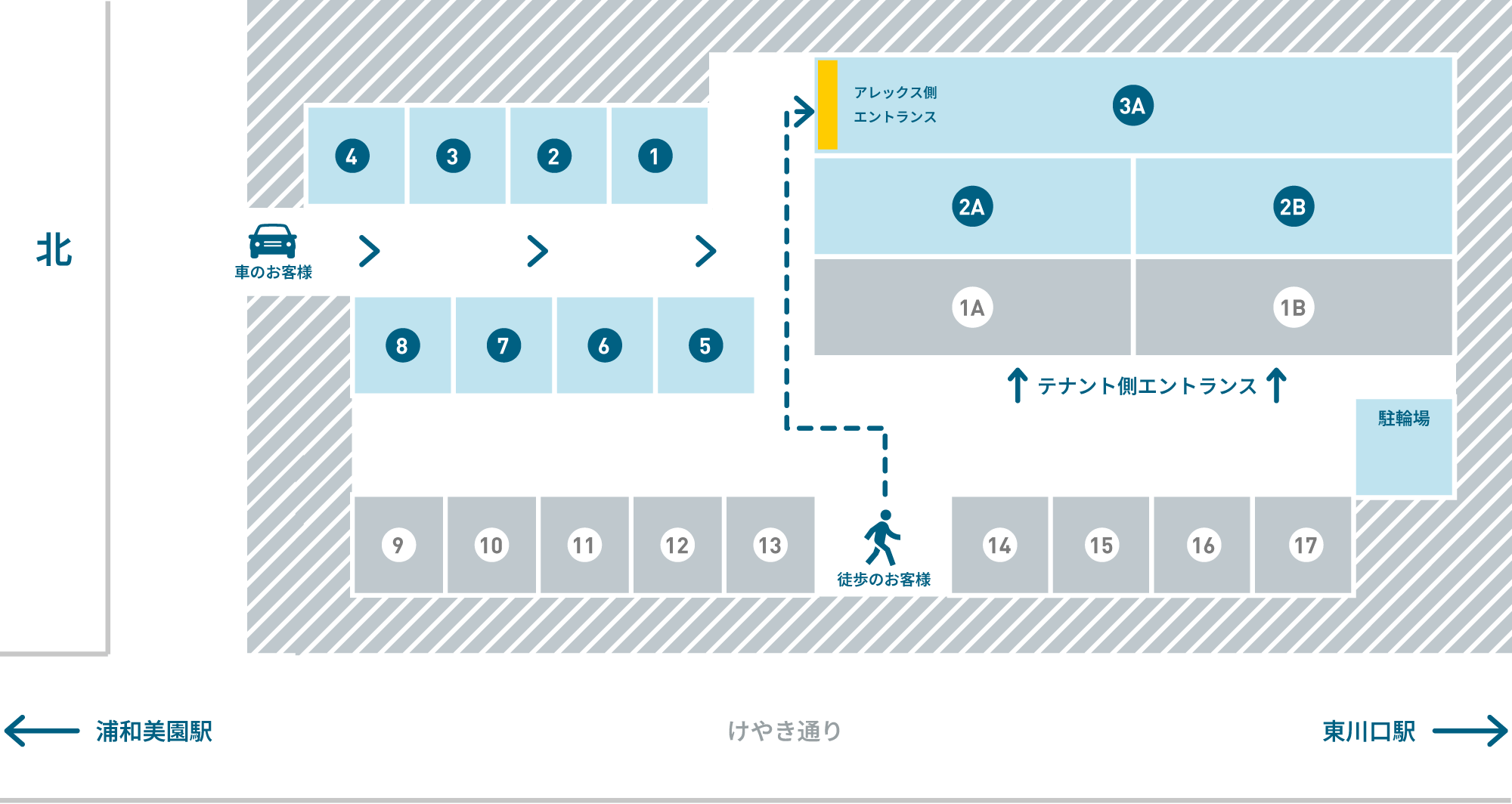 税理士法人アレックスパートナーズ 埼玉事務所 アクセス